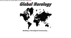 Desktop Screenshot of global-horology.com